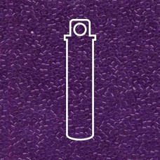 11/0 Delica Seed Beads - Dyed Transparent Violet - 7.2gm
