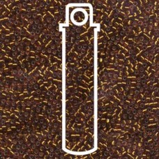 11/0 Delica Seed Beads - Silverlined Amber - 7.2g