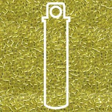 11/0 Delica Seed Beads - Silver-Lined Yellow - 7.2gm