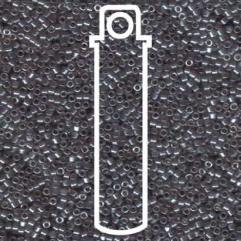 11/0 Delica Seed Beads - Transparent Taupe Luster - 7.2gm