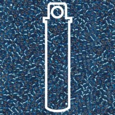 11/0 Delica Seed Beads - Silverlined Aquamarine