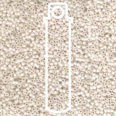 11/0 Delica Seed Beads - Opaque Bisque White