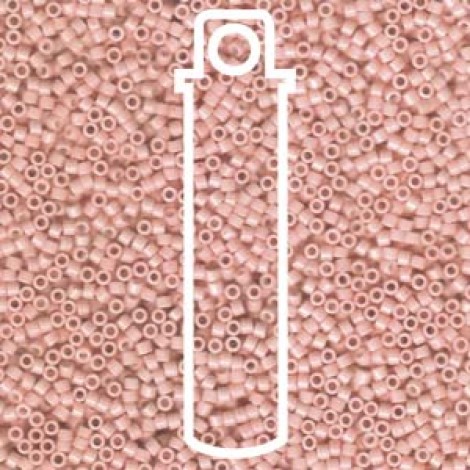 11/0 Delica Seed Beads - Opaque Light Salmon - 7.2gm