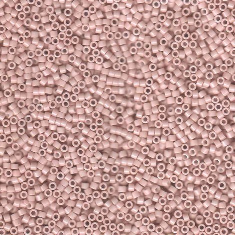 11/0 Delica Seed Beads - Opaque Pink Champagne - 50gm Bulk Pack