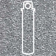 11/0 Delica Beads - Opaque Light Smoke Ceylon - 7.2gm