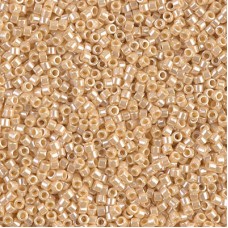 11/0 Miyuki Delica Beads - Opaque Pear Luster - 7.2gm