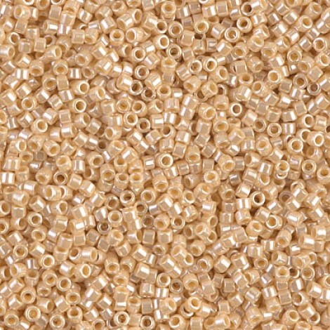 11/0 Miyuki Delica Beads - Opaque Pear Luster - 7.2gm