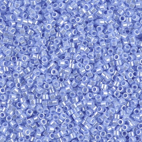 11/0 Miyuki Delica Beads - Opaque Agate Blue Luster - 7.2gm