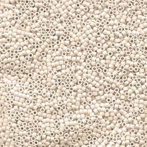 11/0 Delica Seed Beads - Matte Opaque Pear - 7.2gm 11/0 Delica Seed Beads - Matte Opaque Pear - 7.2gm