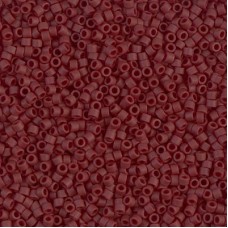 11/0 Miyuki Delica Seed Beads - Matte Opaque Currant