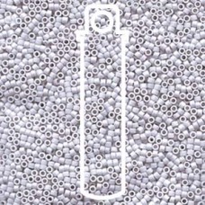 11/0 Delica Beads - Matte Opaque Ghost Grey