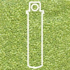 11/0 Delica Seed Beads - Opaque Chartreuse AB - 7.2gm