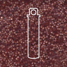 11/0 Delica Beads - Dyed Dark Berry Silk Satin - 6.8gm