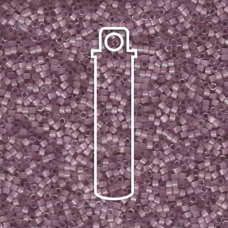 11/0 Delica Seed Beads - Dyed Orchid Silk Satin - 6.8gm