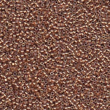 11/0 Delica Beads - Duracoat Galvanised Champagne - 50gm Bulk Pack