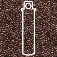 11/0 Delica Seed Beads - Duracoat Galvanized Dk Mauve - 7.2gm