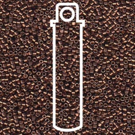 11/0 Delica Seed Beads - Duracoat Galvanized Dk Mauve - 7.2gm 11/0 Delica Seed Beads - Duracoat Galvanized Dk Mauve - 7.2gm