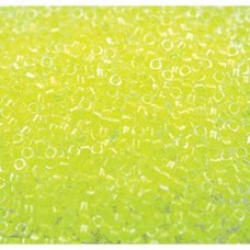 11/0 Miyuki Delica Beads - Luminous Lime Aid