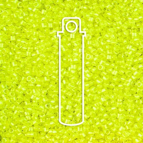 11/0 Miyuki Delica Beads - Luminous Limeade - 7.2gm