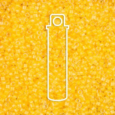 11/0 Miyuki Delica Beads - Luminous Sun Glow - 7.2gm 11/0 Miyuki Delica Beads - Luminous Sun Glow - 7.2gm