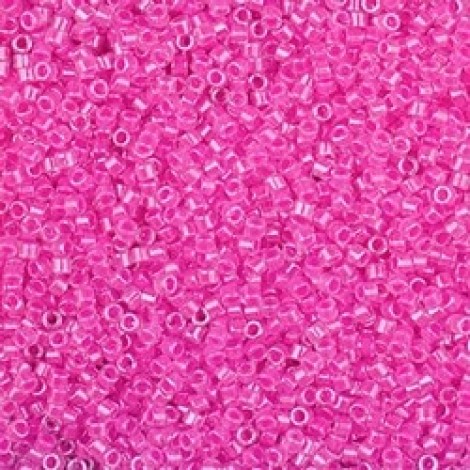 11/0 Miyuki Delica Beads - Luminous Hot Magenta - 7.2gm