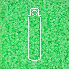 11/0 Miyuki Delica Beads - Luminous Mint Green - 7.2gm