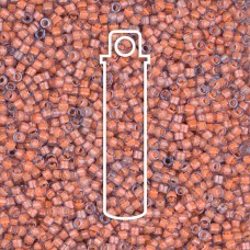 11/0 Miyuki Delica Beads - Luminous Sea Coral - 7.2gm