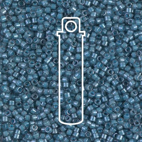 11/0 Miyuki Delica Beads - Luminous Dusk Blue - 7.2gm