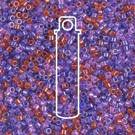 11/0 Miyuki Delica Beads - Luminous Mix 5 - 7.2gm