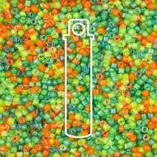 11/0 Miyuki Delica Beads - Luminous Mix 6 - 7.2gm