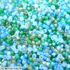 11/0 Miyuki Delica Beads - Luminous Mix 7 