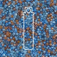 11/0 Miyuki Delica Beads - Luminous Mix 8 - 7.2gm
