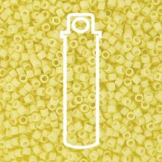11/0 Delica Seed Beads - Duracoat Opaque Light Lemon