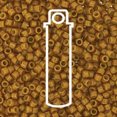 11/0 Delica Seed Beads - Duracoat Opaque Toast - 7.2gm