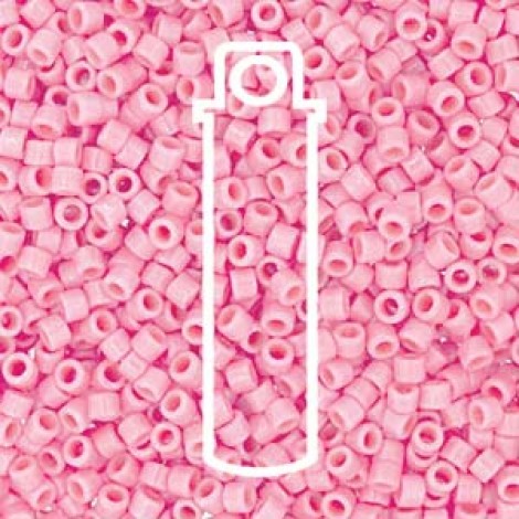 11/0 Delica Seed Beads - Duracoat Opaque Lychee - 7.6gm
