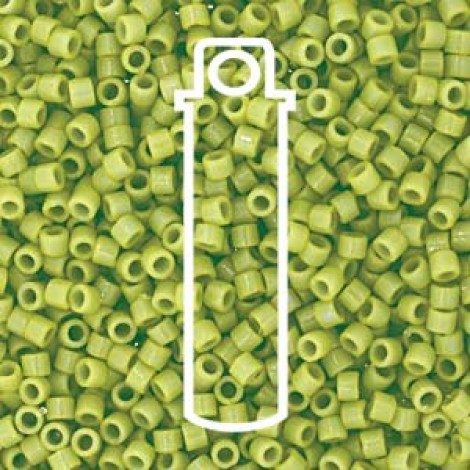 11/0 Delica Seed Beads - Duracoat Opaque Fennel - 7.2g 11/0 Delica Seed Beads - Duracoat Opaque Fennel - 7.2g