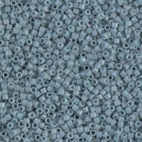 11/0 Delica Seed Beads - Duracoat Opaque Moody Blue - 50gm Bulk Pack