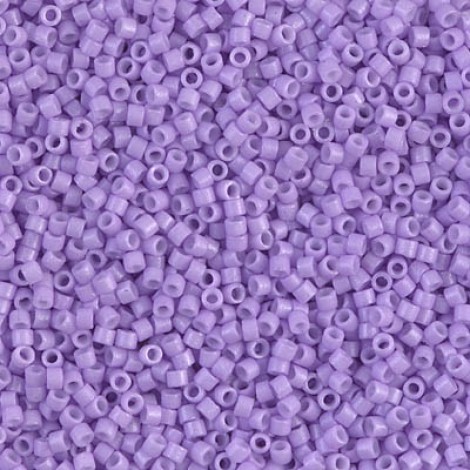 11/0 Delica Seed Beads - Opaque Columbine - 7.6gm 11/0 Delica Seed Beads - Opaque Columbine - 7.6gm