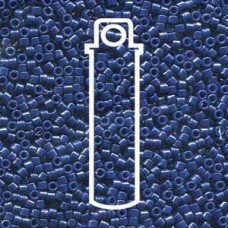 11/0 Delica Seed Beads - Duracoat Opaque Cobalt Matte