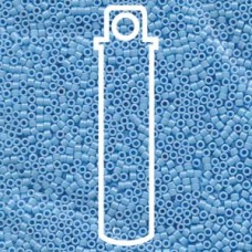 11/0 Delica Seed Beads - Opaque Sky Blue Luster