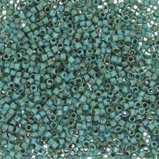 11/0 Delica Seed Beads - Picasso Seafoam Green Matte - 50gm Bulk Pack