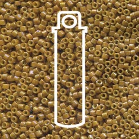 11/0 Delica Seed Beads - Opaque Glazed Pecan - 7.2gm 11/0 Delica Seed Beads - Opaque Glazed Pecan - 7.2gm