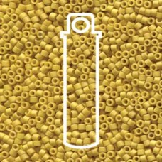 11/0 Delica Seed Beads - Frost Opaque Glaze Cream - 7.2gm