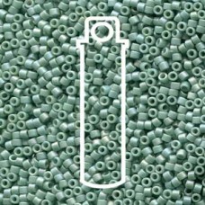 11/0 Delica Beads - Frost Opaque Glaze Rainbow Celadon - 7.2gm
