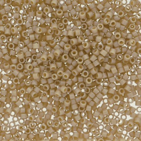11/0 Delica Beads - Duracoat Opaque Navajo White - 50gm Factory Pack 11/0 Delica Beads - Duracoat Opaque Navajo White - 50gm Factory Pack