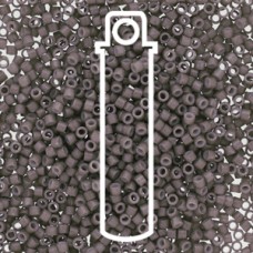 11/0 Delica Beads - Duracoat Opaque Slate Grey