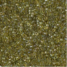 11/0 Delica Beads - Fancy Lined Olive - 7.2gm