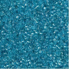 11/0 Delica Beads - Fancy Lined Aqua - 7.2gm