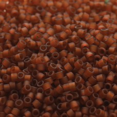 11/0 Delica Beads - Matte Topaz - 7.2gm