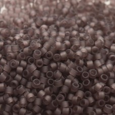 11/0 Delica Beads - Matte Smoky Topaz - 7.2gm